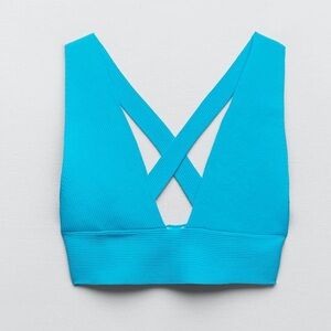 Zara Ribbed Crop Top